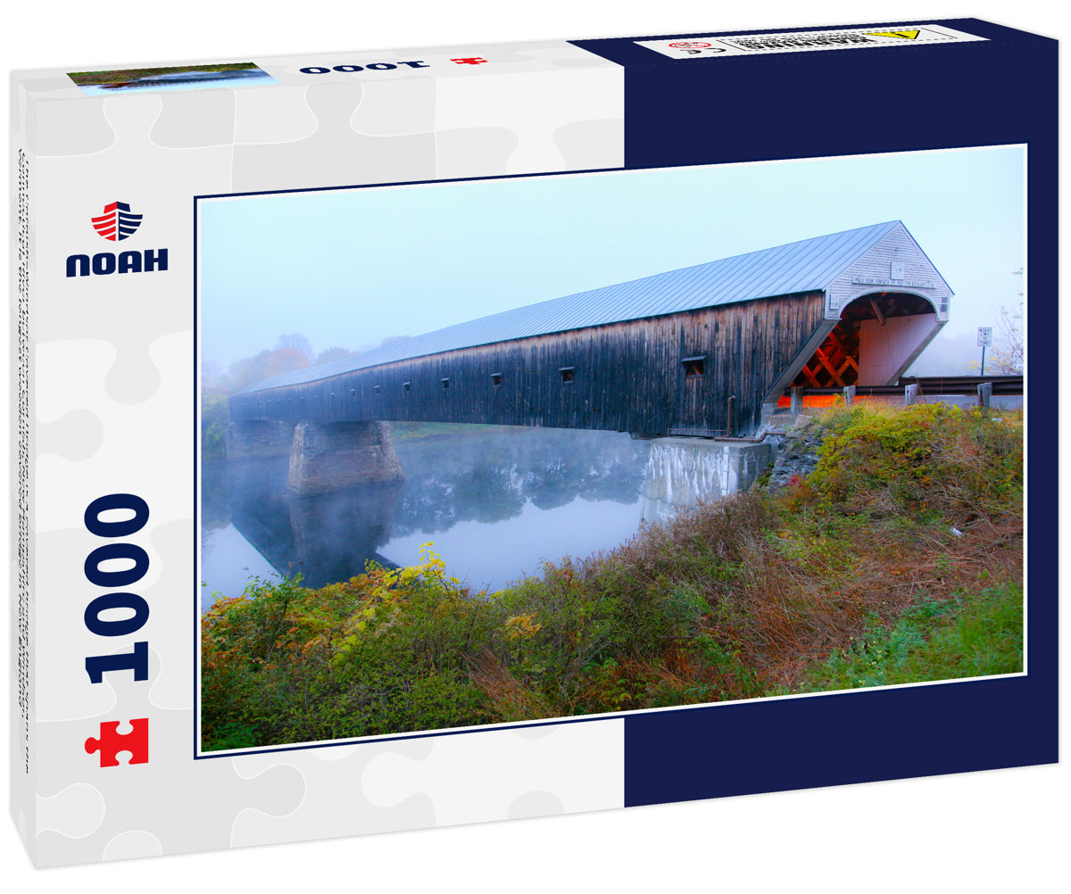 The Cornish–Windsor Covered Bridge is a covered bridge that spans the Connecticut River between Cornish, New Hampshire and Windsor, Vermont. It is the longest wooden covered bridge in New England