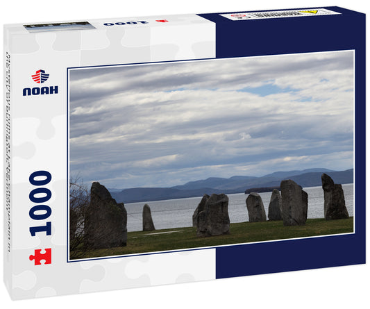 Mysterious ruins at Lake Champlain in the city of Burlington, Vermont