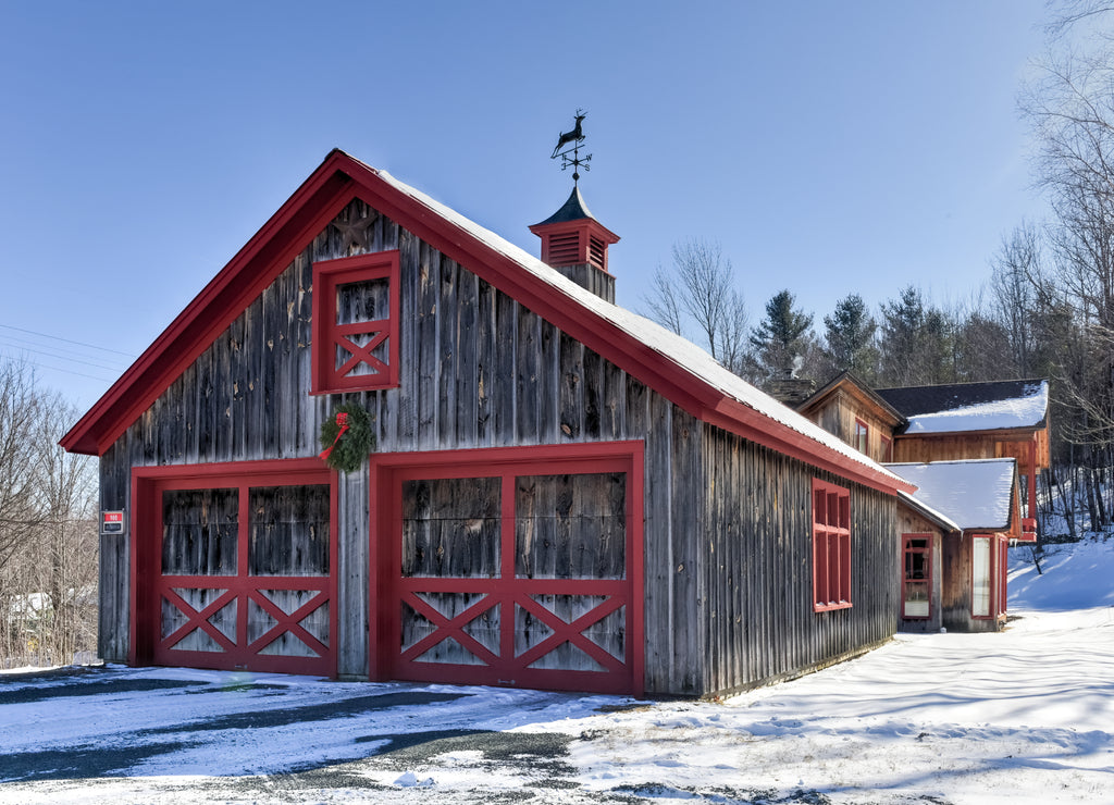 Barn in Winter - Vermont