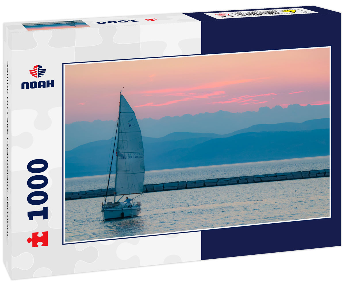 Sailing on Lake Champlain, Vermont