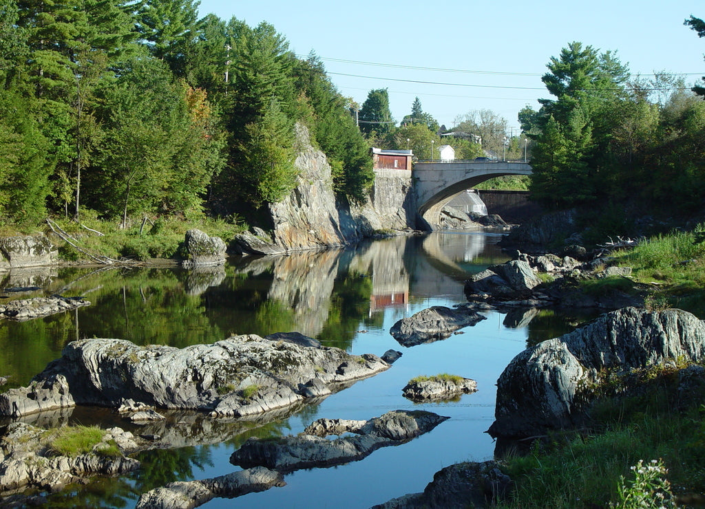 Bridge of lights in Vermont