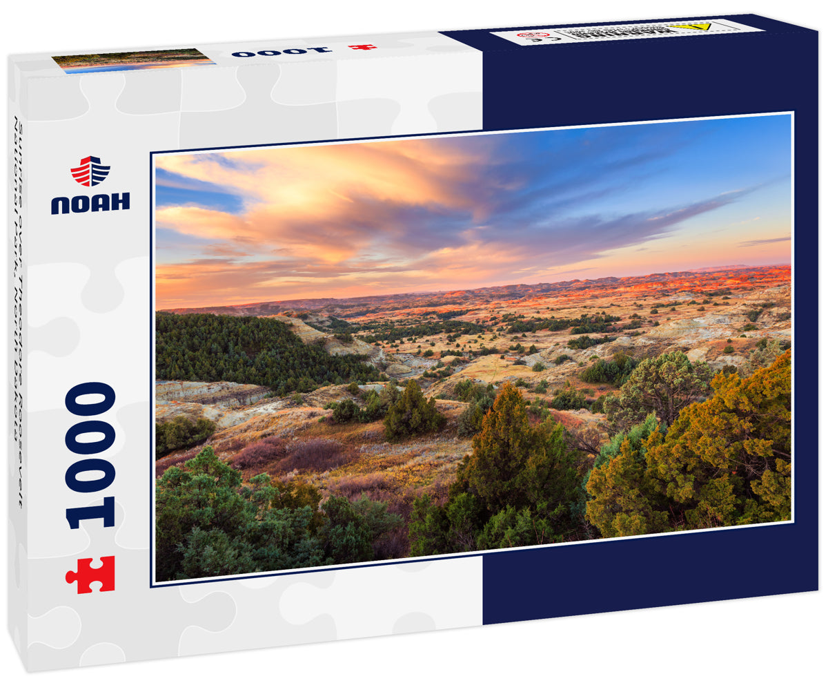 Sunrise over Theodore Roosevelt National Park, North Dakota