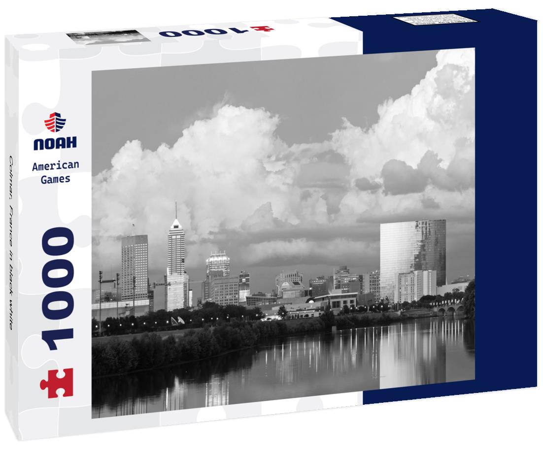 Noah Jigsaw Puzzle Colmar, France in black white 1000 pieces