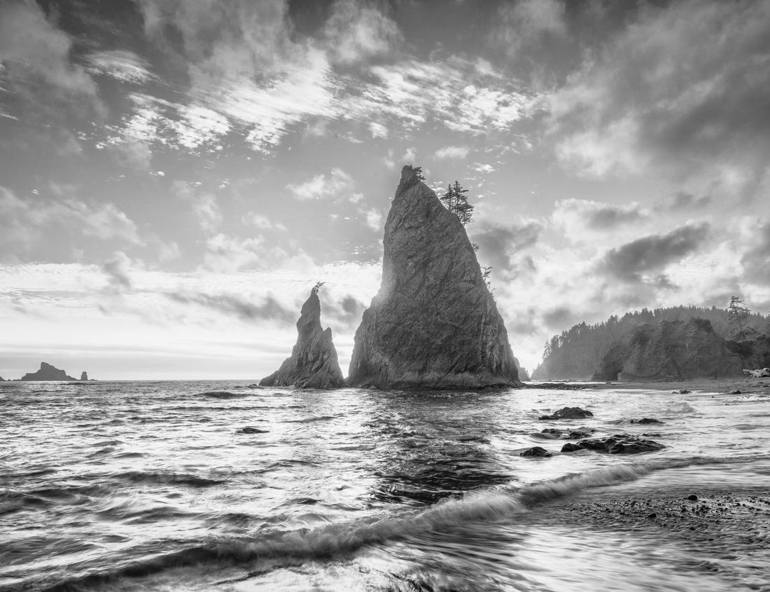 Noah Jigsaw Puzzle Fairbanks Alaska Skyline view over Chena River in black white 1000 pieces