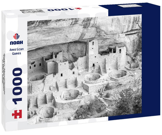 Noah Jigsaw Puzzle Boston, Massachusetts, USA skyline at dawn in black white 1000 pieces