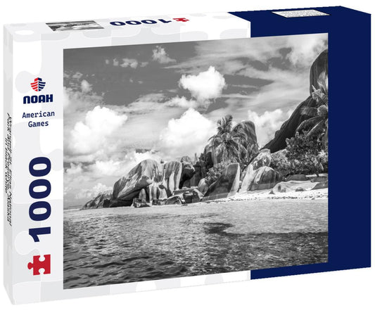 Noah Jigsaw Puzzle Wrangell-St. Elias National Park and Preserve, Alaska in black white 1000 pieces