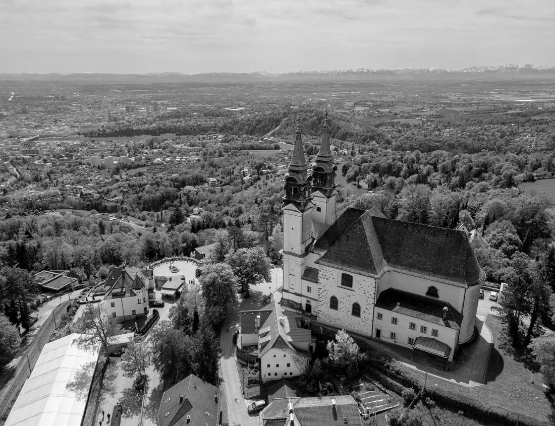 Noah Jigsaw Puzzle Bruchsal in black white 1000 pieces