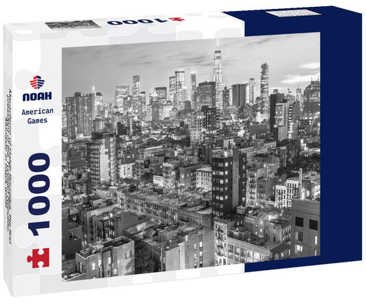 Noah Jigsaw Puzzle Mausoleum of Habib Bourgiba, the first president of the Tunisian Republic. Monastir in black white 1000 pieces