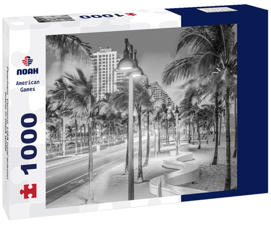 Noah Jigsaw Puzzle Peacham, Vermont, USA rural autumn scene in black white 1000 pieces