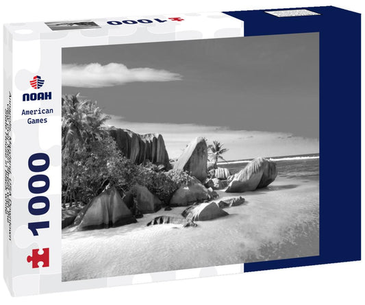 Noah Jigsaw Puzzle Annapolis, Maryland, USA Downtown view over Main Street with the State House in black white 1000 pieces