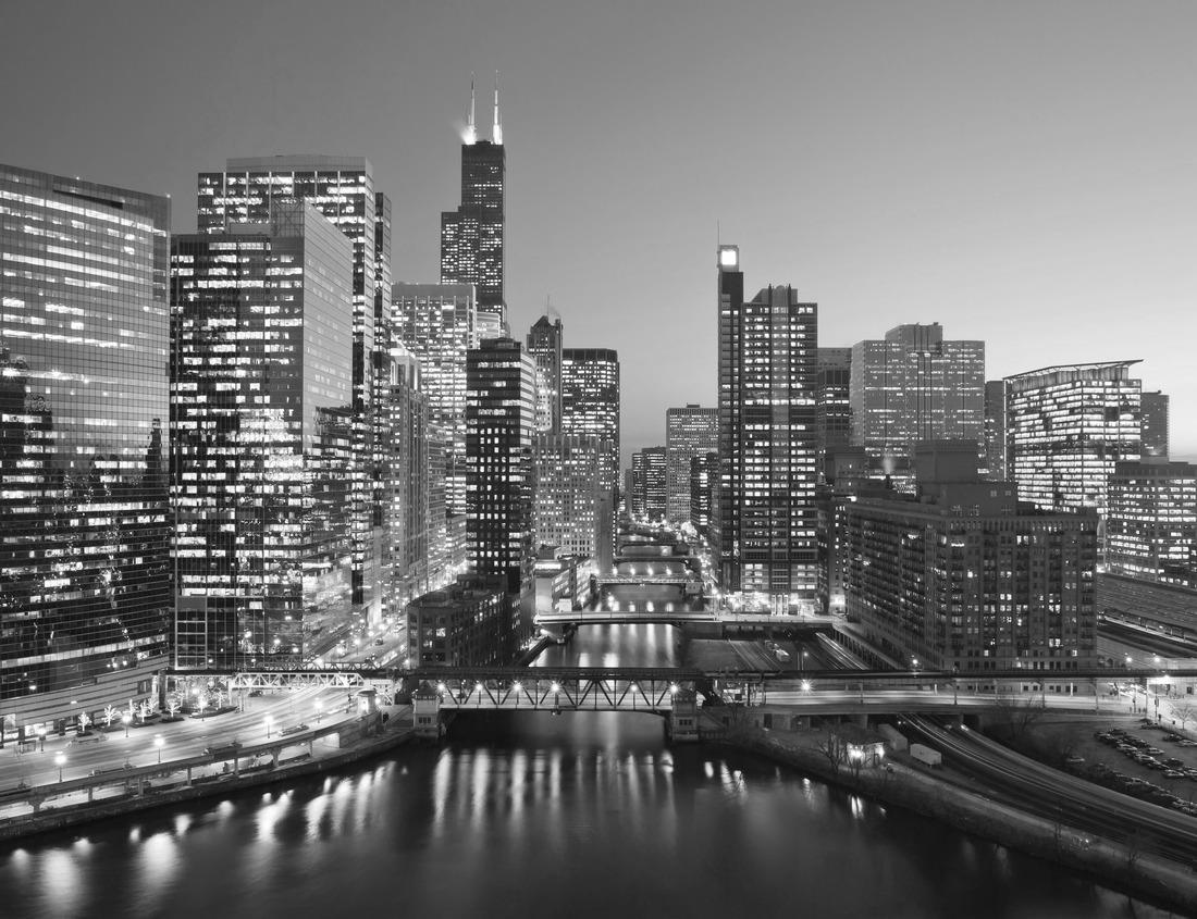 Noah Jigsaw Puzzle Cedar Rapids Skyline in black white 1000 pieces