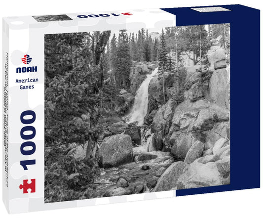 Noah Jigsaw Puzzle Hammamet, Tunisia. Picture of the architecture of the old Medina with dramatic sky at sunset in black white 1000 pieces