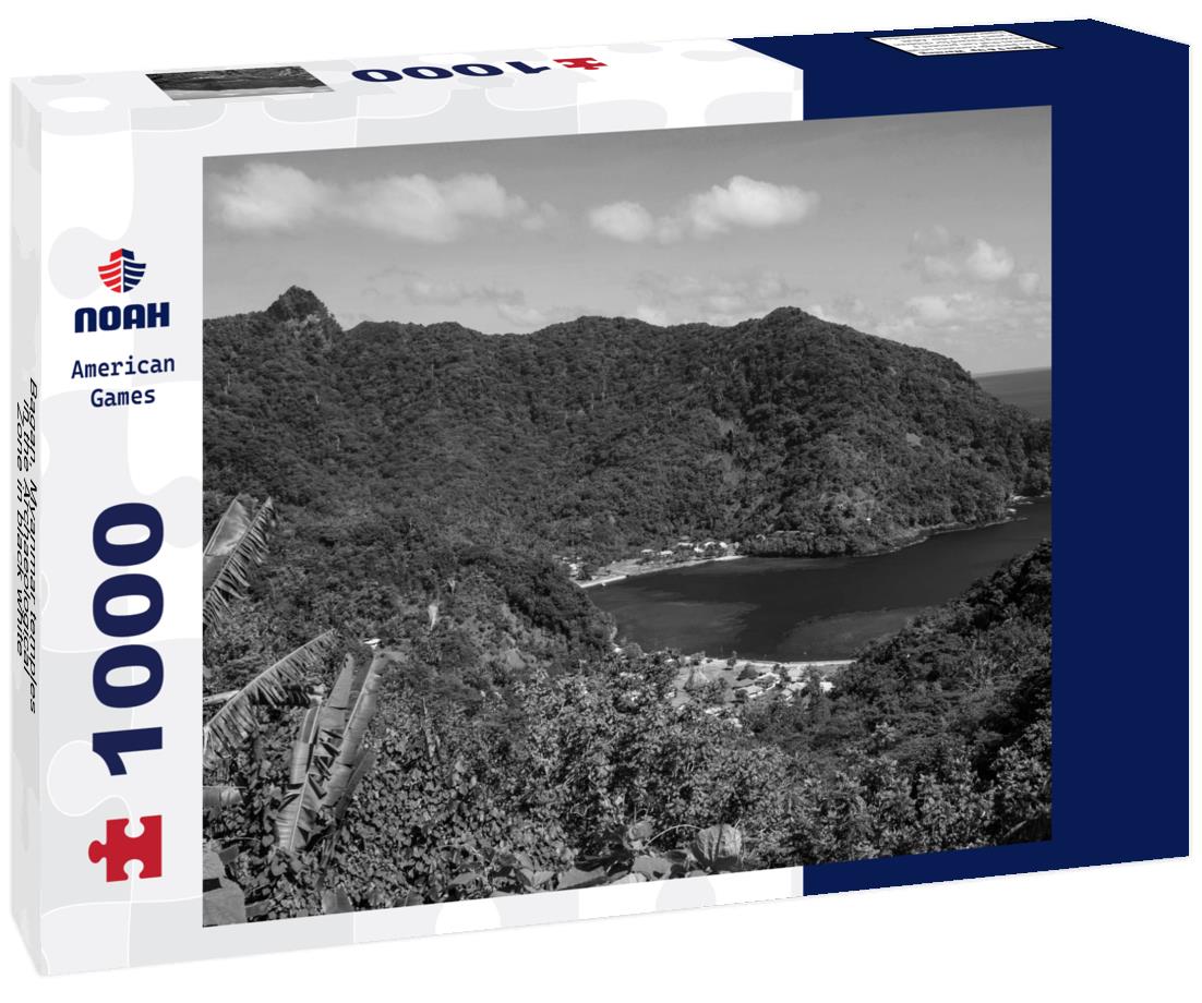 Noah Jigsaw Puzzle Bagan, Myanmar temples in the Archaeological Zone in black white 1000 pieces