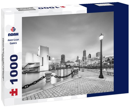 Noah Jigsaw Puzzle Carrot field in Indio Californian Desert in November in black white 1000 pieces