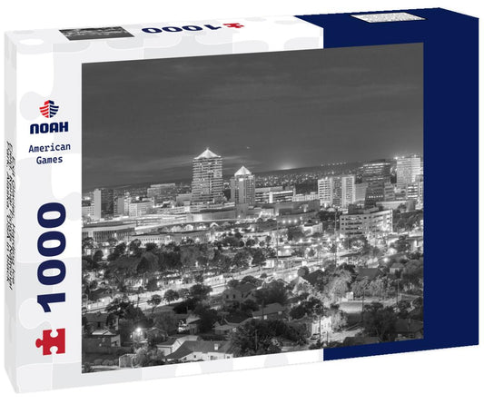 Noah Jigsaw Puzzle Exit Glacier, Harding Ice Field, Kenai Fjords National Park, Alaska, USA in black white 1000 pieces