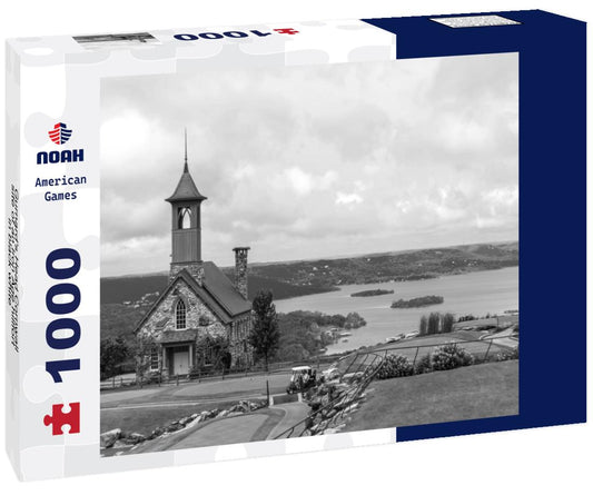 Noah Jigsaw Puzzle Gurnard's Head Cornwall site of an Iron Age hillfort in black white 1000 pieces