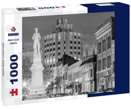 Noah Jigsaw Puzzle Mannheim, water tower, Germany in black white 1000 pieces