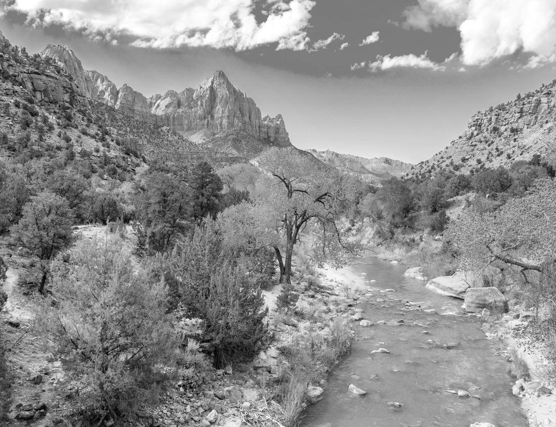 Noah Jigsaw Puzzle Haverhill MA - A view of the city from across the Merrimack River in black white 1000 pieces