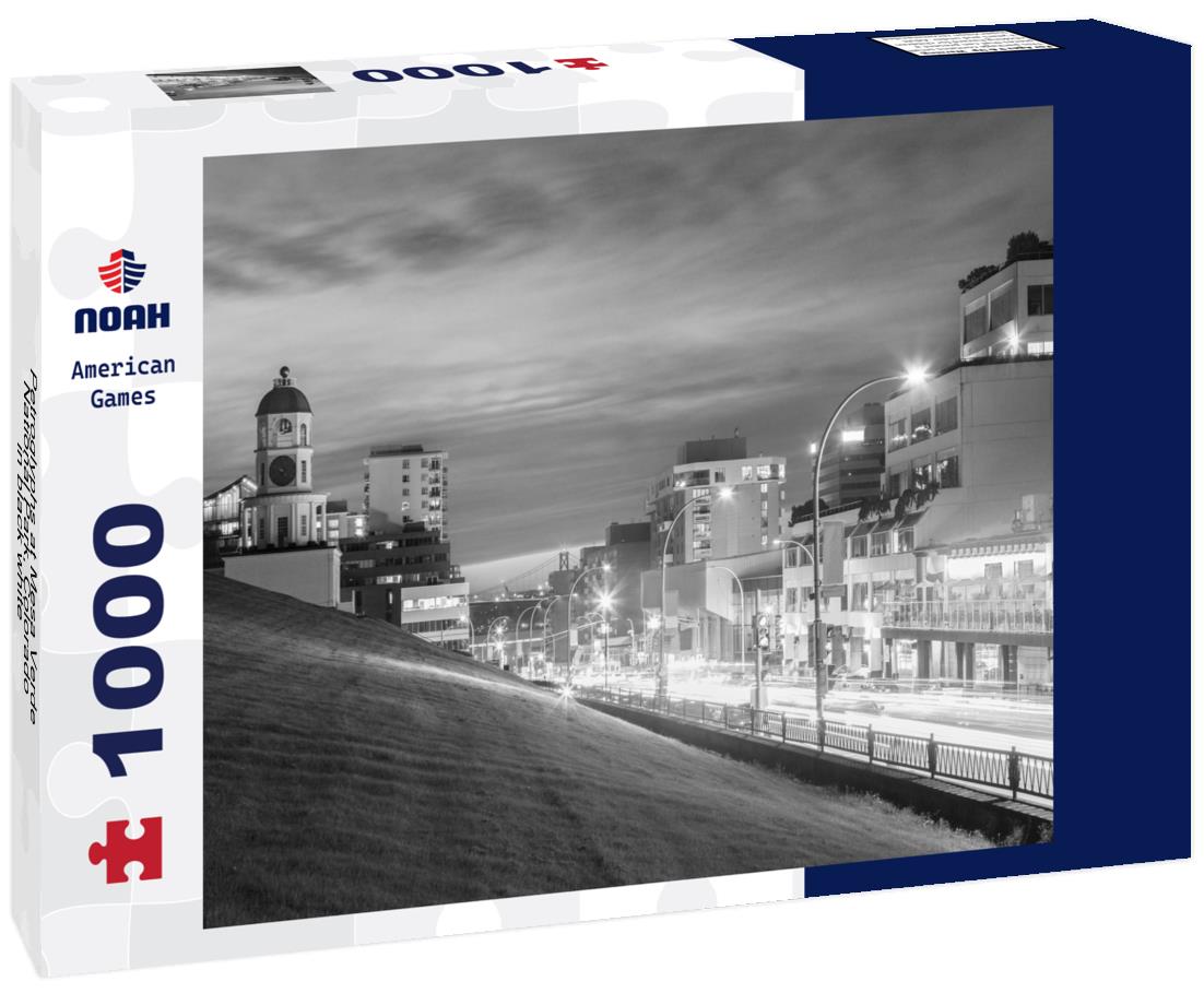 Noah Jigsaw Puzzle Petroglyphs at Mesa Verde National Park, Colorado in black white 1000 pieces