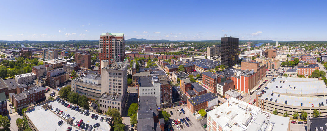 Manchester, New Hampshire, NH, USA 2000pc Panoramic Puzzle