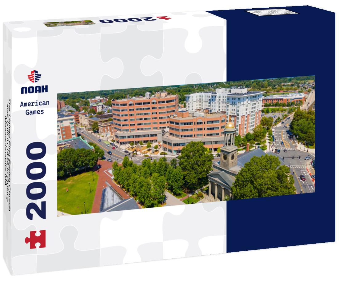 Noah Jigsaw Puzzle The United First Parish Church was built in 1828 in Quincy, Massachusetts MA panorama 2000 pieces