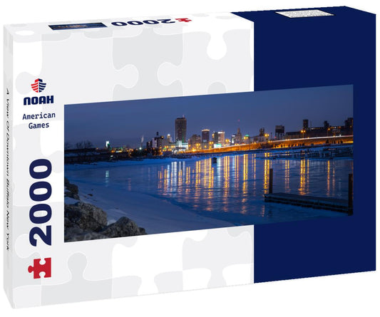 Noah Jigsaw Puzzle A View Of Downtown Buffalo New York panorama 2000 pieces