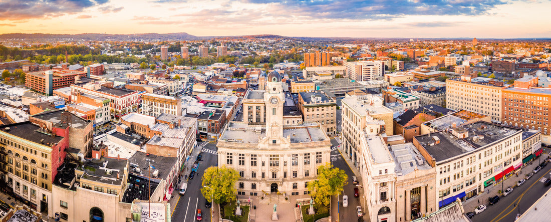 Noah Jigsaw Puzzle Aerial view of Paterson, NJ panorama 2000 pieces