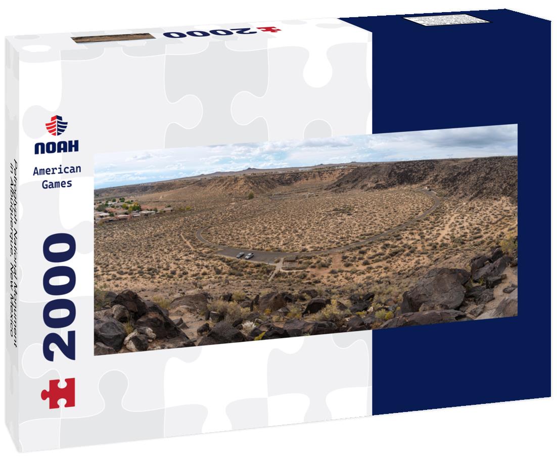 Petroglyph National Monument in Albuquerque, New Mexico 2000pc Panoramic Puzzle
