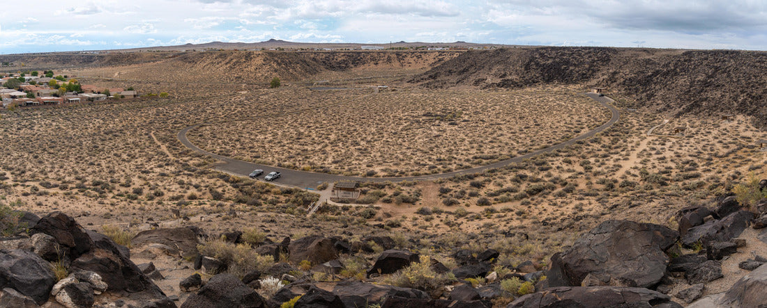 Petroglyph National Monument in Albuquerque, New Mexico 2000pc Panoramic Puzzle
