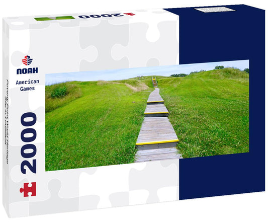 Noah Jigsaw Puzzle Poverty Point World Heritage Site in Louisiana panorama 2000 pieces