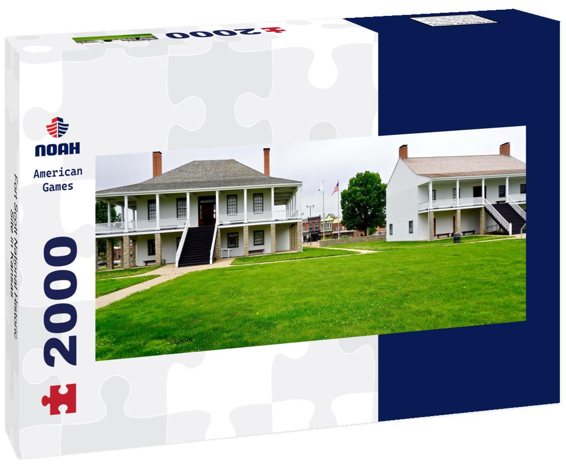 Fort Scott National Historic Site in Kansas 2000pc Panoramic Puzzle