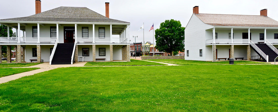 Noah Jigsaw Puzzle Fort Scott National Historic Site in Kansas panorama 2000 pieces