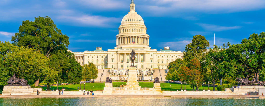 The United States Capitol,Washington, United States 2000pc Panoramic Puzzle