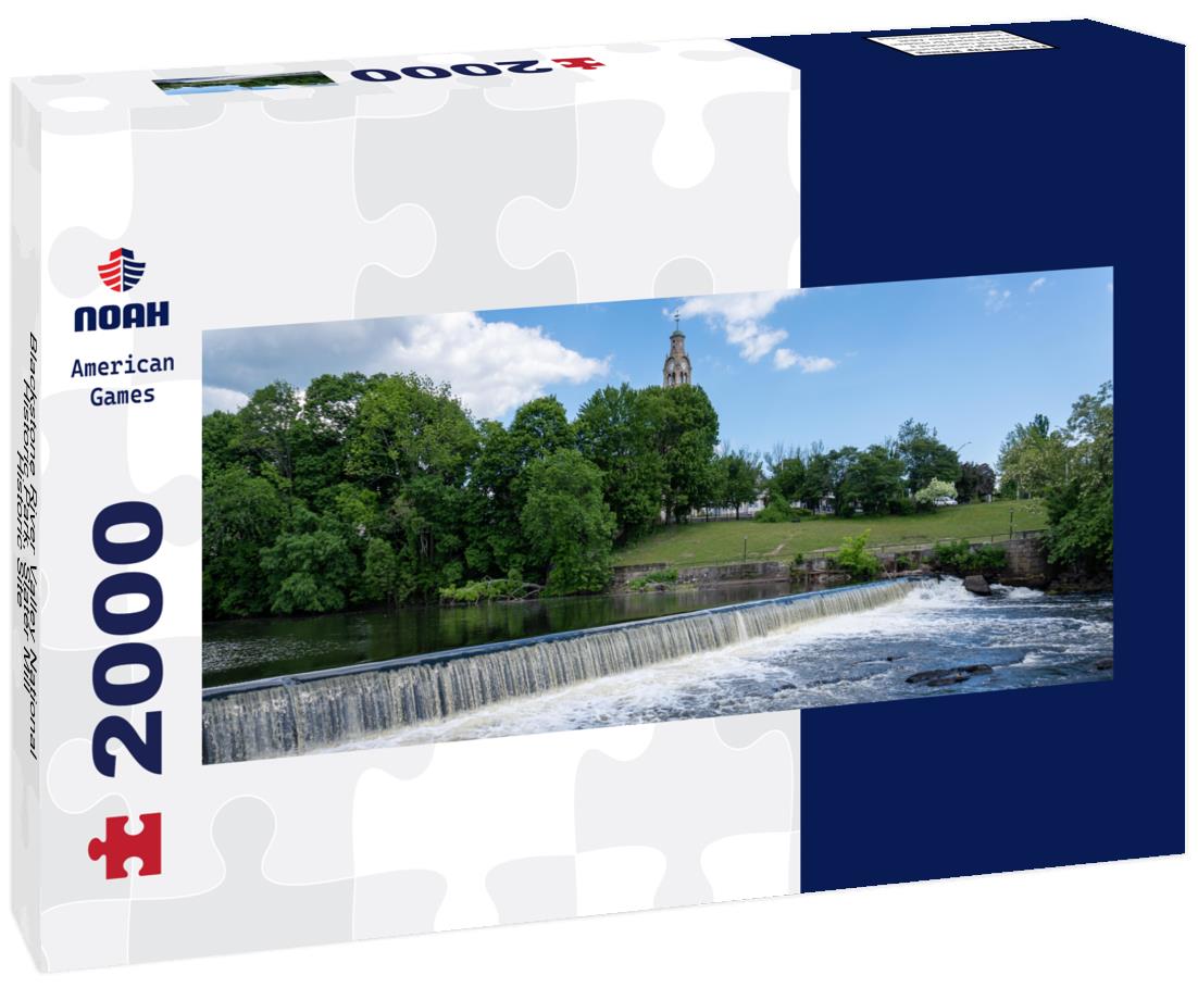 Noah Jigsaw Puzzle Blackstone River Valley National Historic Park, Slater Mill Historic Site panorama 2000 pieces