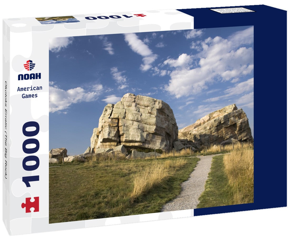 Noah Jigsaw Puzzle Okotoks Erratic (The Big Rock) 1000 pieces