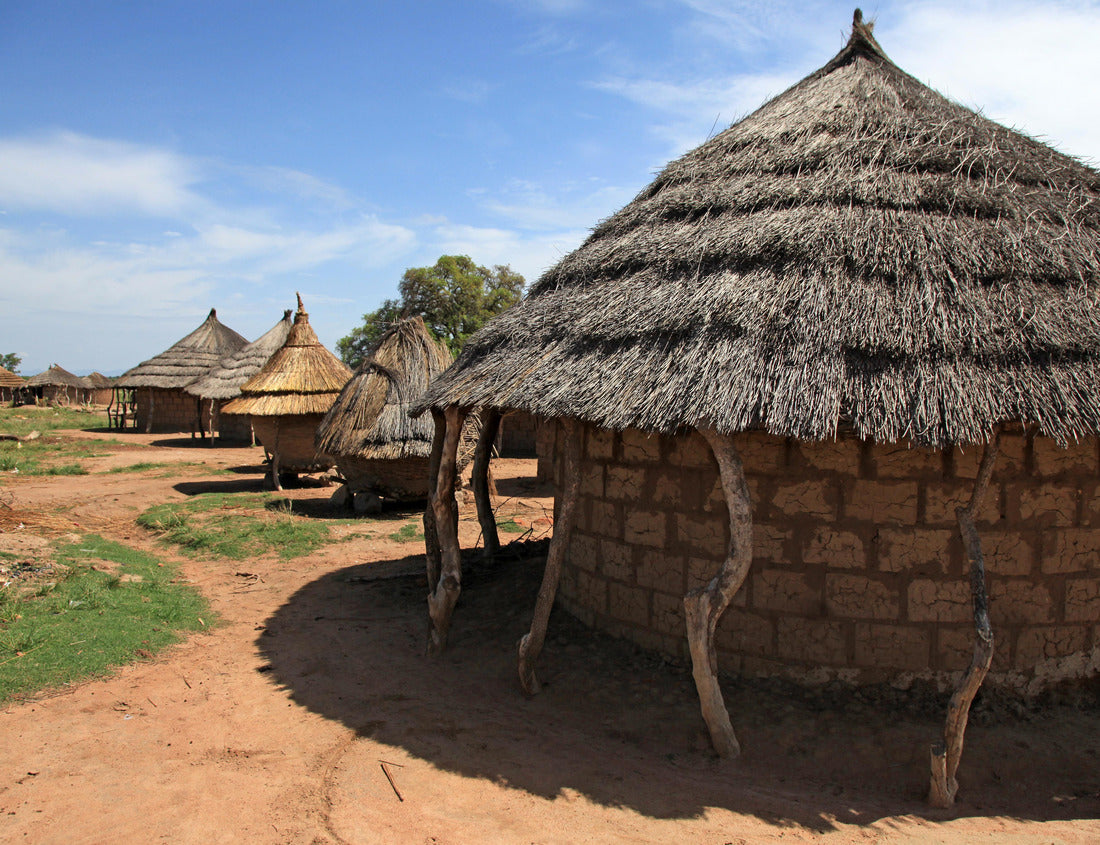 Noah Jigsaw Puzzle Aketa campground/village in eastern Uganda - The Pearl of Africa 1000 pieces