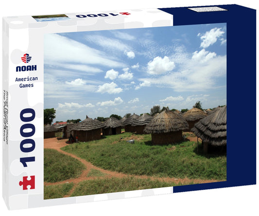Noah Jigsaw Puzzle Small Rural Village in Uganda - The Pearl of Africa 1000 pieces