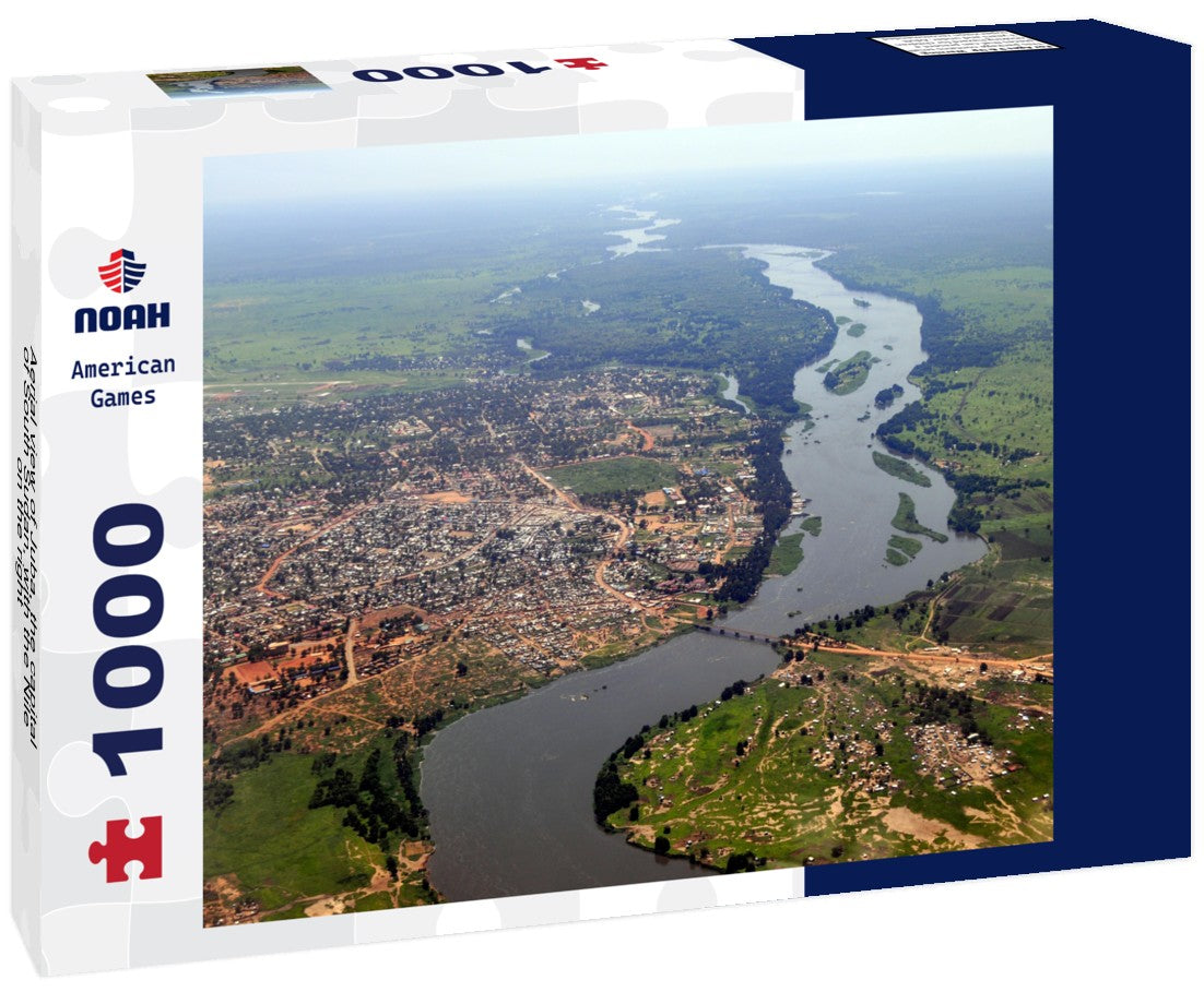 Noah Jigsaw Puzzle Aerial view of Juba, the capital of South Sudan, with the Nile on the right 1000 pieces