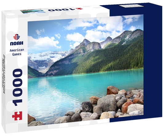 Noah Jigsaw Puzzle Beautiful Lake Louise in Banff National Park, Alberta, Canada 1000 pieces