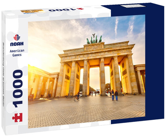 Noah Jigsaw Puzzle Brandenburg Gate at sunset, Berlin 1000 pieces