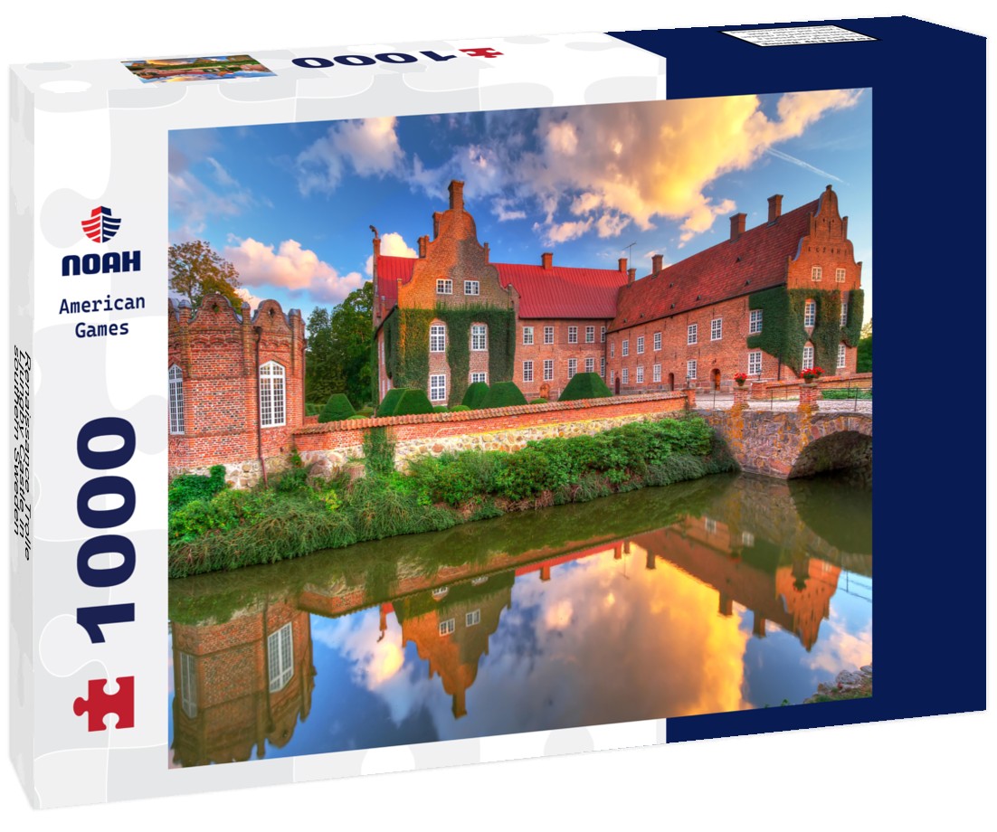Noah Jigsaw Puzzle Renaissance Trolle-Ljungby Castle in southern Sweden 1000 pieces