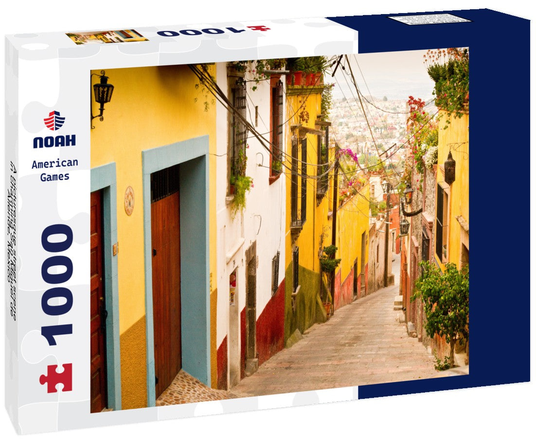 Noah Jigsaw Puzzle A picturesque street scene in charming San Miguel de Allende, Mexico 1000 pieces
