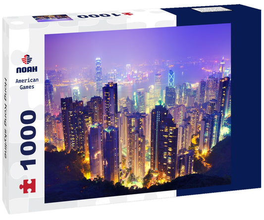 Noah Jigsaw Puzzle Hong Kong skyline 1000 pieces