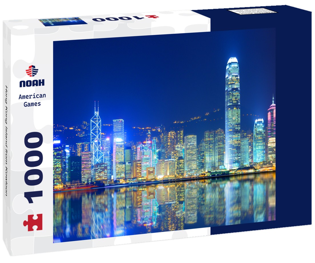 Noah Jigsaw Puzzle Hong Kong Island from Kowloon 1000 pieces