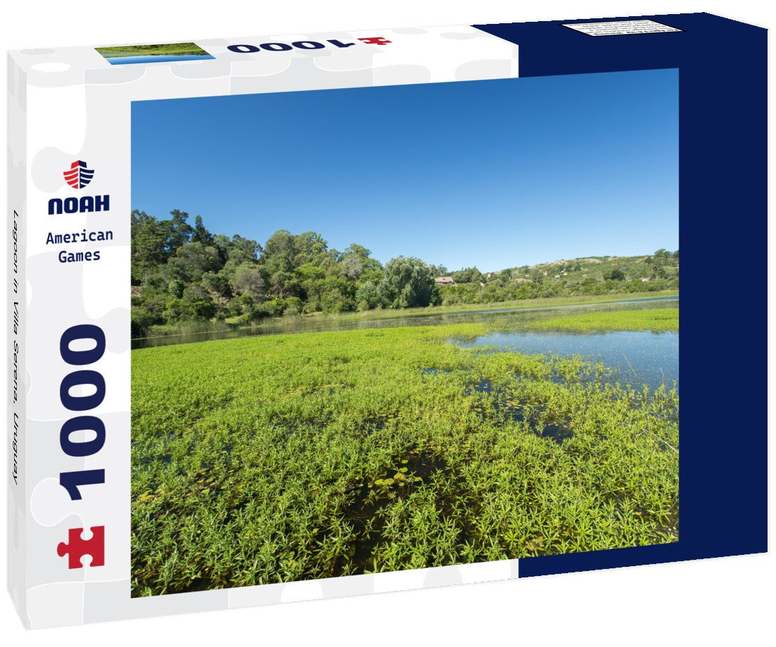 Noah Jigsaw Puzzle Lagoon in Villa Serena, Uruguay 1000 pieces