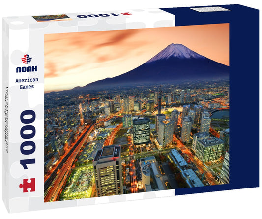 Noah Jigsaw Puzzle View of Yokohama and Mt. Fuji in Japan 1000 pieces