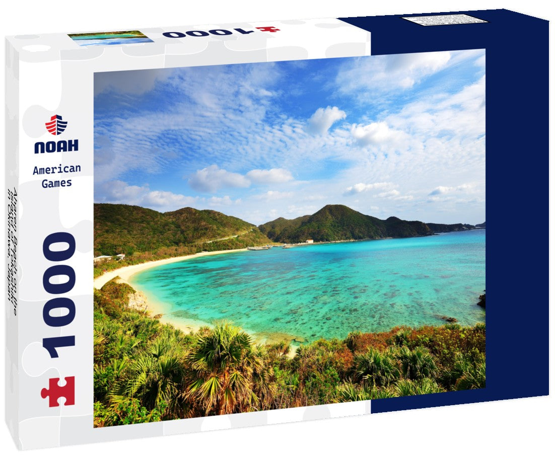Noah Jigsaw Puzzle Aharen Beach on the island of Tokashiki in Okinawa, Japan 1000 pieces