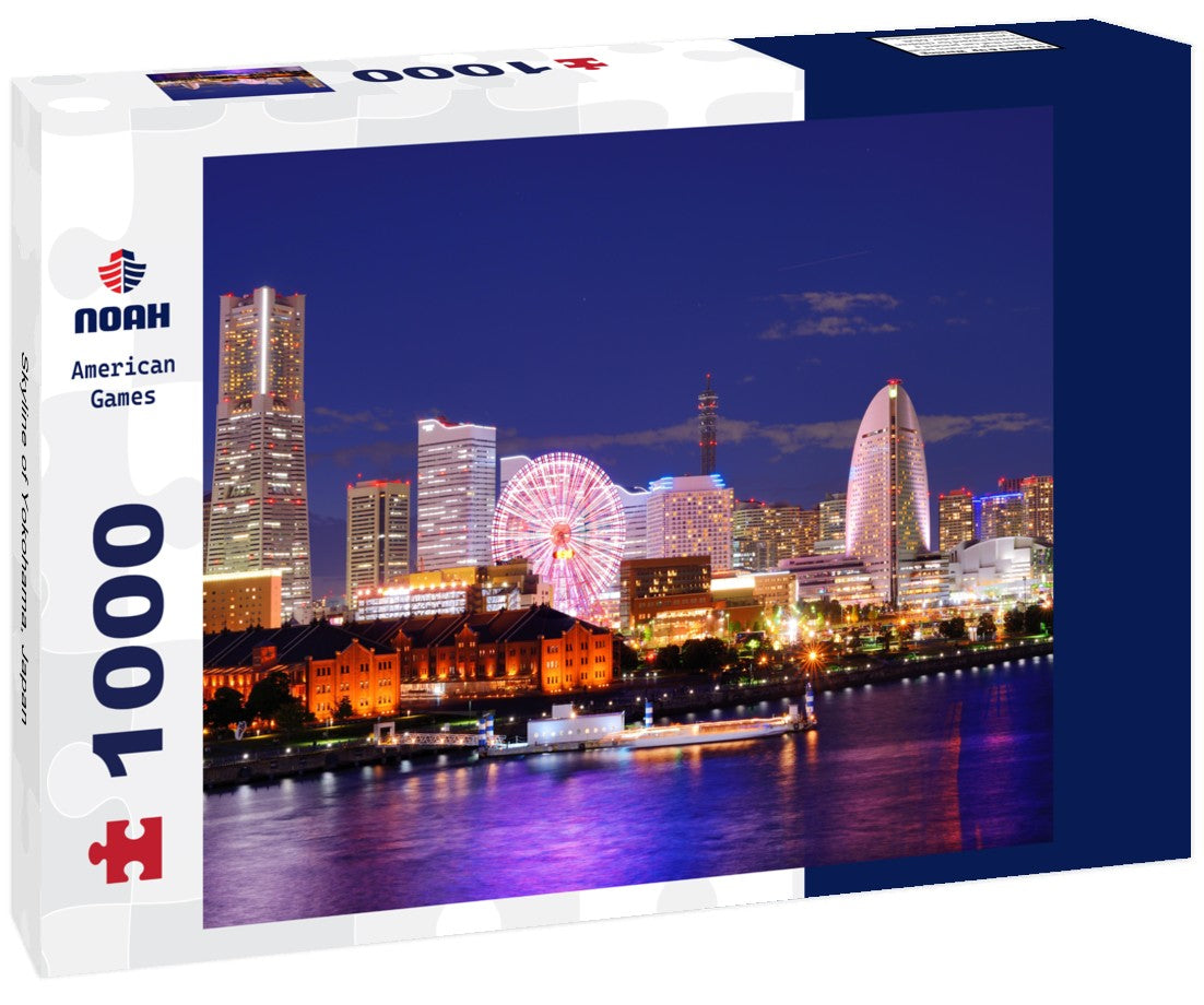 Noah Jigsaw Puzzle Skyline of Yokohama, Japan 1000 pieces