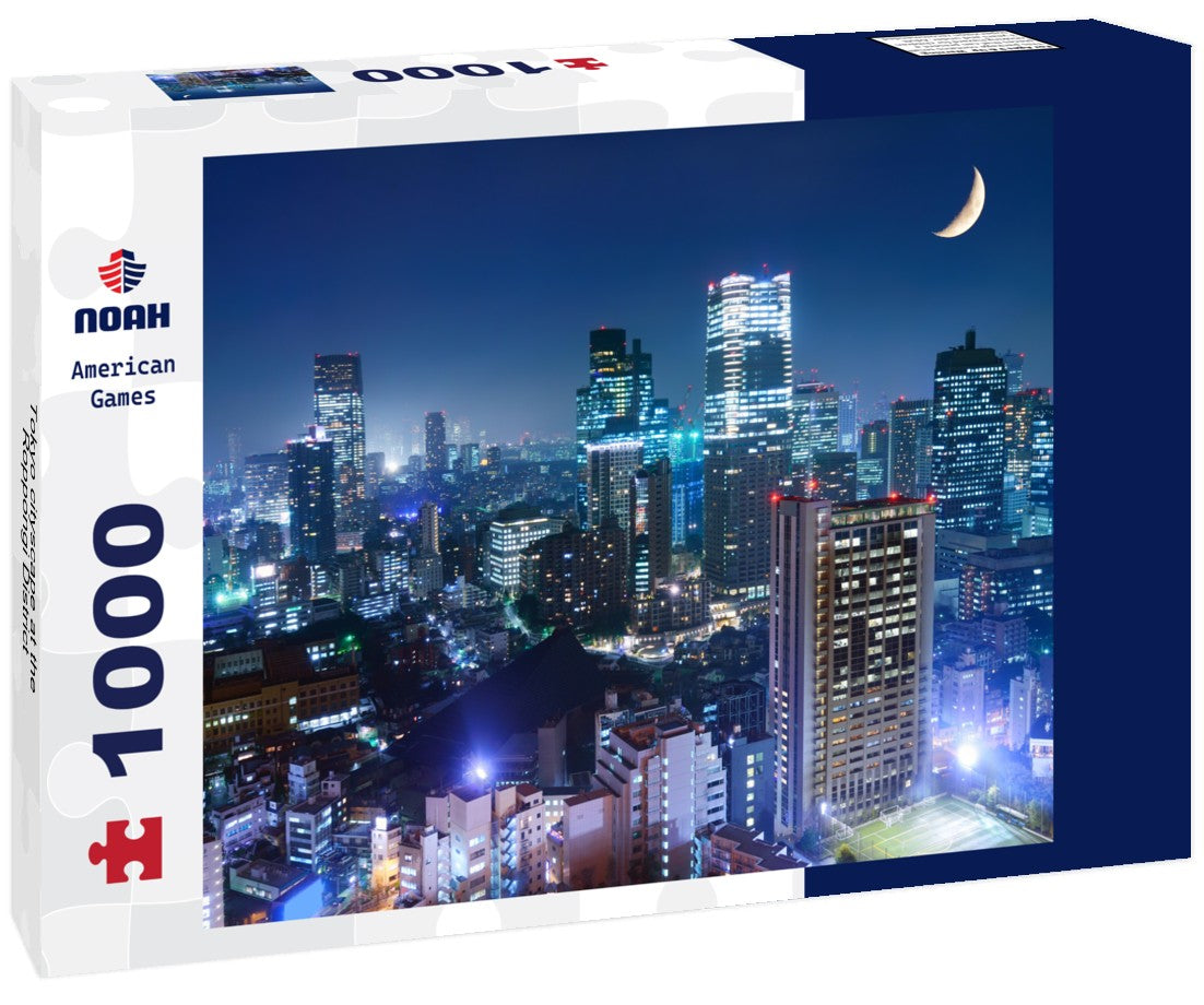 Noah Jigsaw Puzzle Tokyo cityscape at the Roppongi District 1000 pieces