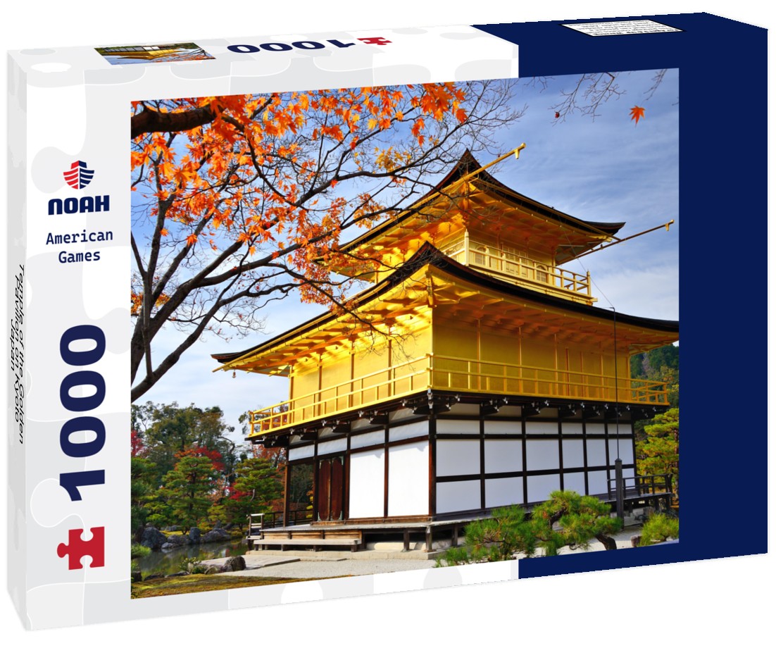 Noah Jigsaw Puzzle Temple of the Golden Pavilion on Kyoto, Japan 1000 pieces